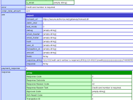 eZ DBug : Screenshot : Example #001